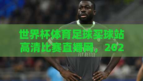 世界杯体育足球买球站高清比赛直播网，2026年球迷必看的五大观赛平台！