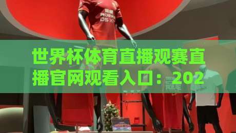 世界杯体育直播观赛直播官网观看入口：2026年最新观赛渠道全解析（世界杯体育直播观赛直播官网观看入口）