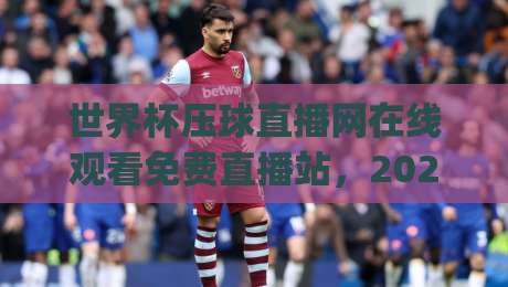 世界杯压球直播网在线观看免费直播站，2026年看球新姿势(世界杯压球直播网)