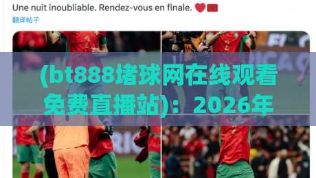(bt888堵球网在线观看免费直播站):2026年实测,这三点让你看球赛不再愁