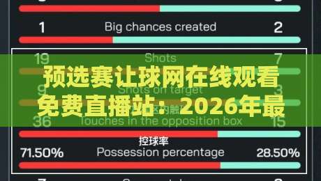 预选赛让球网在线观看免费直播站:2026年最全观赛指南与避坑攻略 预选赛让球网在线观看免费直播站:2026年最全观赛指南与避坑攻略
