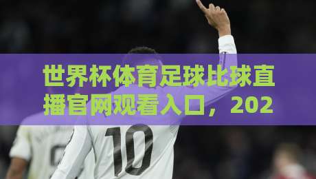 世界杯体育足球比球直播官网观看入口,2026年最新观赛渠道全攻略!