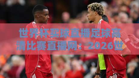 世界杯买球直播足球高清比赛直播网：2026世界杯观赛指南，高清直播一网打尽！