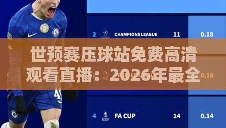 世预赛压球站免费高清观看直播:2026年最全观赛指南来了! 世预赛压球站免费高清观看直播:2026年最全观赛指南来了!
