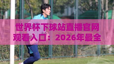 世界杯下球站直播官网观看入口:2026年最全观赛指南与隐藏功能揭秘 世界杯下球站直播官网观看入口:2026年最全观赛指南与隐藏功能揭秘