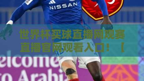 世界杯买球直播网观赛直播官网观看入口!【世界杯买球直播网】2026终极观赛指南