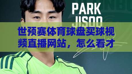 世预赛体育球盘买球视频直播网站,怎么看才靠谱?2026观赛指南 世预赛体育球盘买球视频直播网站,怎么看才靠谱?2026观赛指南