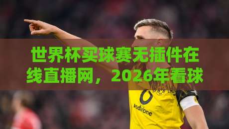 世界杯买球赛无插件在线直播网，2026年看球到底该怎么选？