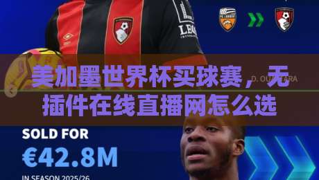 美加墨世界杯买球赛,无插件在线直播网怎么选?2026球迷实测避坑指南! 美加墨世界杯买球赛,无插件在线直播网怎么选?2026球迷实测避坑指南!