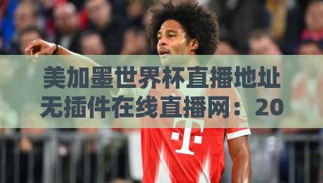 美加墨世界杯直播地址无插件在线直播网:2026观赛避坑指南,老球迷都这么看 美加墨世界杯直播地址无插件在线直播网:2026观赛避坑指南,老球迷都这么看