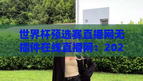 世界杯预选赛直播网无插件在线直播网：2026年观赛避坑指南，老球迷都这么看