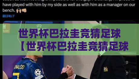 世界杯巴拉圭竞猜足球【世界杯巴拉圭竞猜足球】：2026年南美预选赛竞猜新玩法
