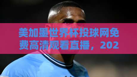 美加墨世界杯投球网免费高清观看直播，2026年观赛避坑指南与真实体验分享