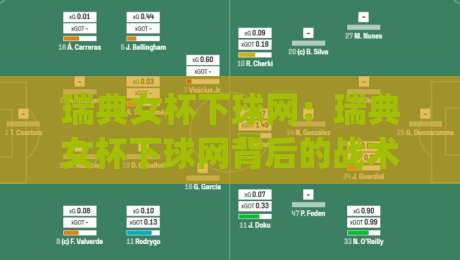 瑞典女杯下球网:瑞典女杯下球网背后的战术密码与观赛门道,(瑞典女杯下球网)如何读懂攻防转换的关键瞬间?-最全手机信誉娱乐网反波胆链接受让视频半全场动画 瑞典女杯下球网:瑞典女杯下球网背后的战术密码与观赛门道,(瑞典女杯下球网)如何读懂攻防转换的关键瞬间?-最全手机信誉娱乐网反波胆链接受让视频半全场动画