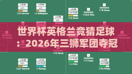 世界杯英格兰竞猜足球：2026年三狮军团夺冠竞猜全攻略