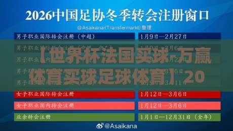 【世界杯法国买球-万赢体育买球足球体育】2026年购彩避坑指南：法国队夺冠赔率与万赢体育实战测评
