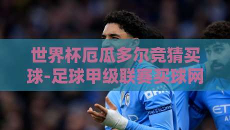 世界杯厄瓜多尔竞猜买球-足球甲级联赛买球网：2026年实战玩法与避坑指南