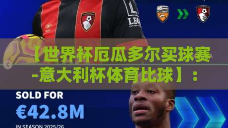 【世界杯厄瓜多尔买球赛-意大利杯体育比球】：2026年足球盛宴，抢票与观赛全攻略