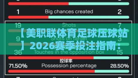 【美职联体育足球压球站】2026赛季投注指南：新手必看的五大策略与避坑技巧